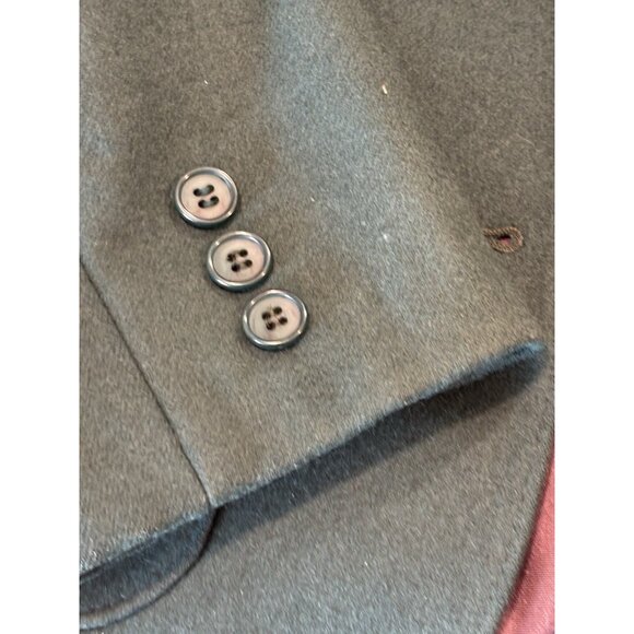 Vintage Pendleton Women’s Emerald/hunter Green blazer Pure Wool American Made Sm - Picture 6 of 9